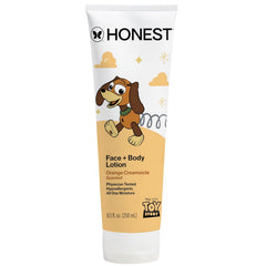 The Honest Company Moisturizing Face + Body Lotion, Fast Absorbing, Dermatologist Tested, Hypoallergenic, Disney and Pixar's Toy Story, Orange Creamsicle