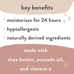 The Honest Company Mama Rock Bump Body Butter Moisturizing Stretch Mark Cream, Shea Avocado Oil, Vitamin E, Hypoallergenic and Dermatologist Tested, 4 oz