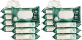 The Honest Company Hypoallergenic Flushable Wipes for Sensitive Skin, Tropical Leaves,42 Count (Pack of 16)