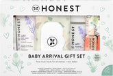 The Honest Company Baby Arrival Gift Set Newborn Essentials Welcome Box, Diapers Wipes Personal Care Diaper Rash Cream