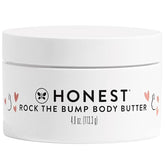 The Honest Company Mama Rock Bump Body Butter Moisturizing Stretch Mark Cream, Shea Avocado Oil, Vitamin E, Hypoallergenic and Dermatologist Tested, 4 oz