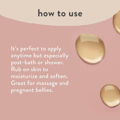 The Honest Company Mama Hydrating and Soothing Glow On Body Belly Oil, Plant Based Hypoallergenic, Fragrance-Free, 4.2 fl oz