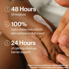 The Honest Company Sensitive Skin Rich Cream, Shea Butter, Blend of Bisabolol + Ginger Root Extract, Safe for Baby's Sensitive Skin, Dermatologist Tested, Hypoallergenic, Fragrance Free, EWG Verified