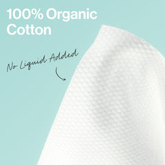 The Honest Company 100% Pure Organic Cotton Dry Wipes, Hypoallergenic, Multi-Use, Baby Facial Cloths, 192 Count